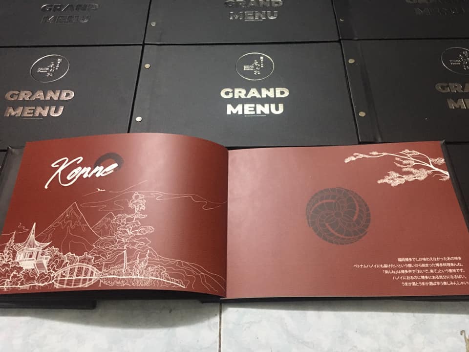 in menu bìa da Grand